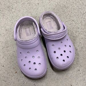 Crocs Fleece Lined Clog, Lavender